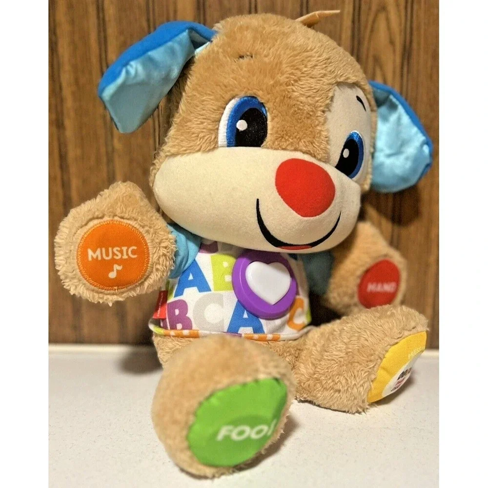 Fisher Price Laugh Learn Puppy Smart Stages Toy Tested Interactive Kids Learning